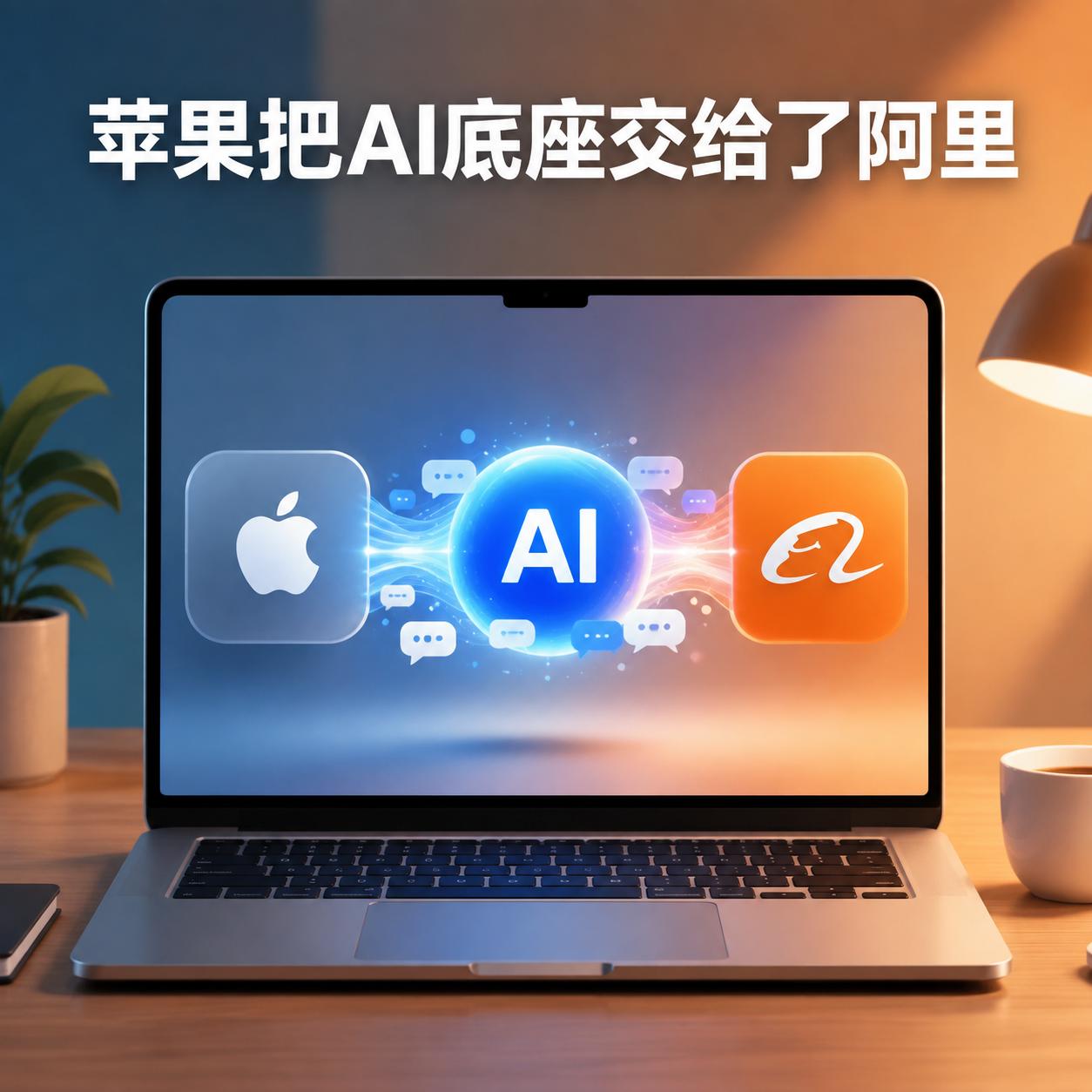 苹果把国行Mac的AI底座，交给了阿里的千问。

苹果官网的使用手册写得很明白：
