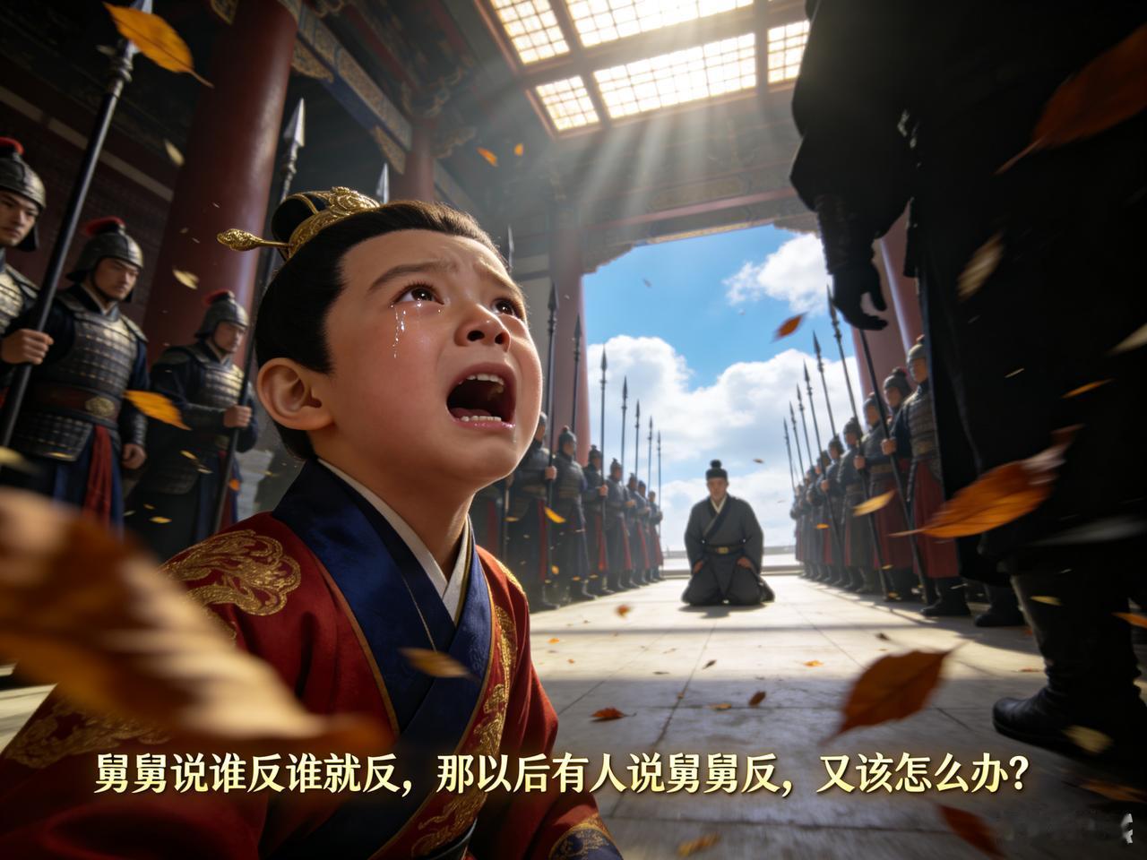 公元324年， 4岁的小皇帝司马衍登基了。然而，真正掌权的不是小皇帝，不是太后，