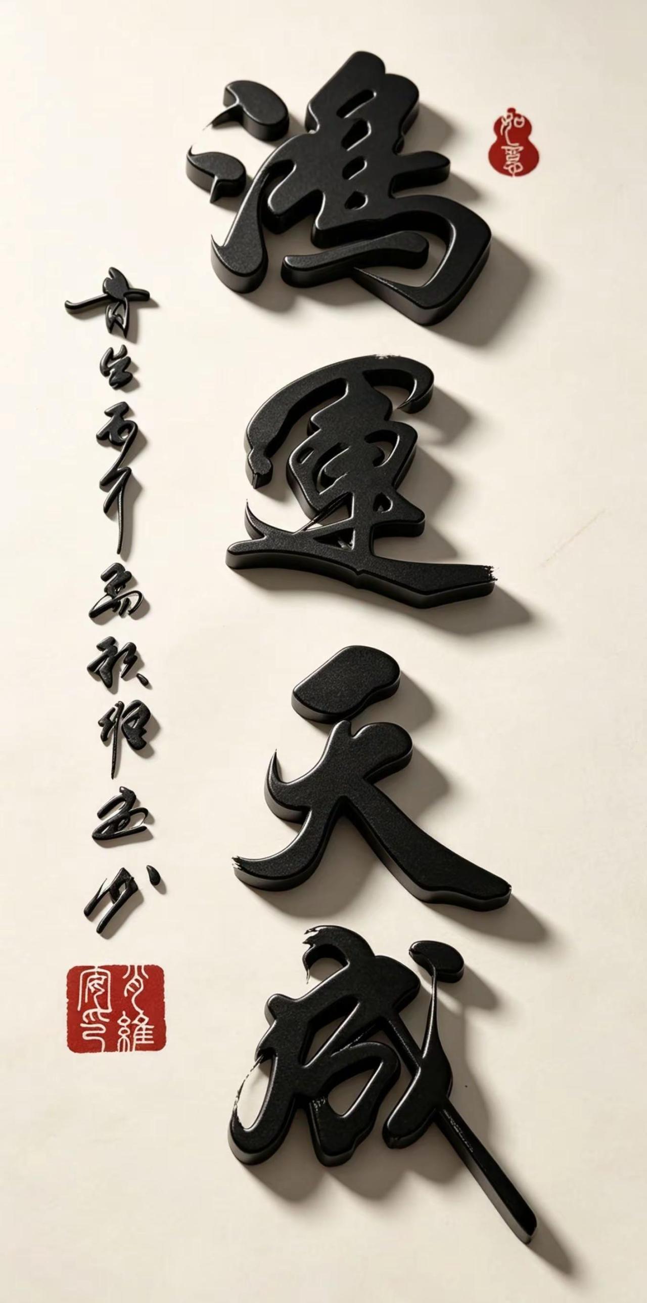 维安原创书法作品