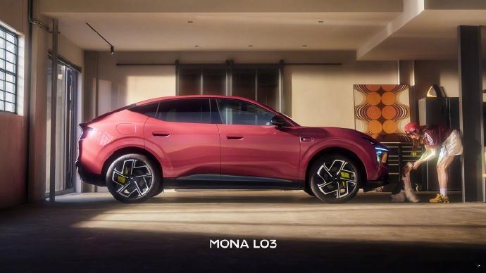 【小鹏 MONA L03“乌梅子酱”官图公布，系列首款 SUV】小鹏汽车正式公布