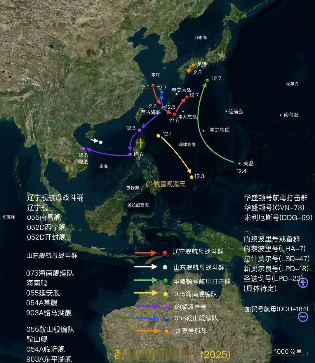 日本地震海洋生物挺住，辽宁舰在来的路上了。