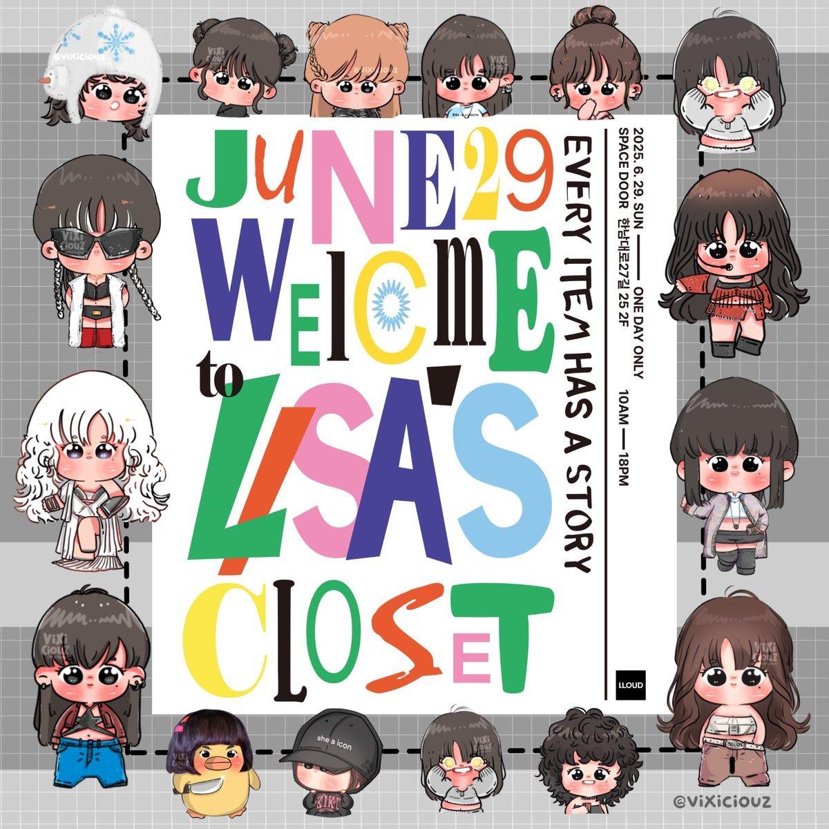 据报道，Lisa将其在首尔举办的“Welcome to Lisa’s Close