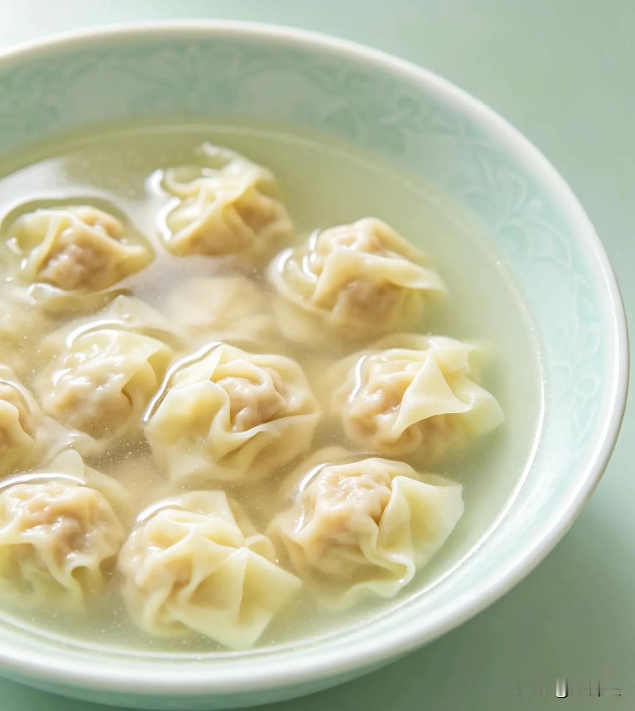 （原创）古镇·绉纱馄饨
早上一笼烧卖加一碗小馄饨，已将肚皮塞满，若有大运动量，也