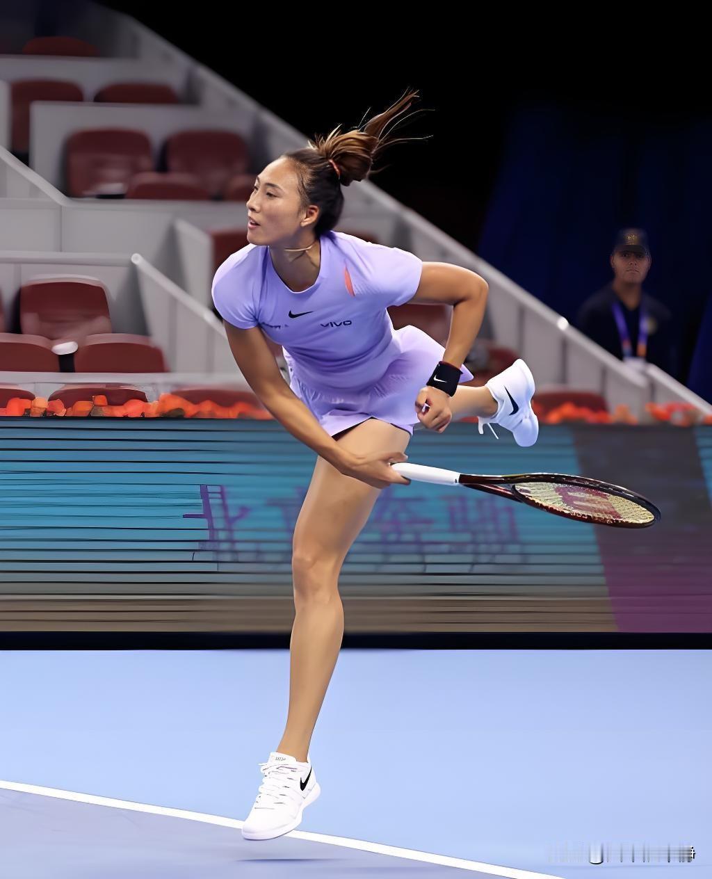 郑钦文单场20记ACE开门红，不愧是ACE女王!
WTA1000网球巡回赛多哈站