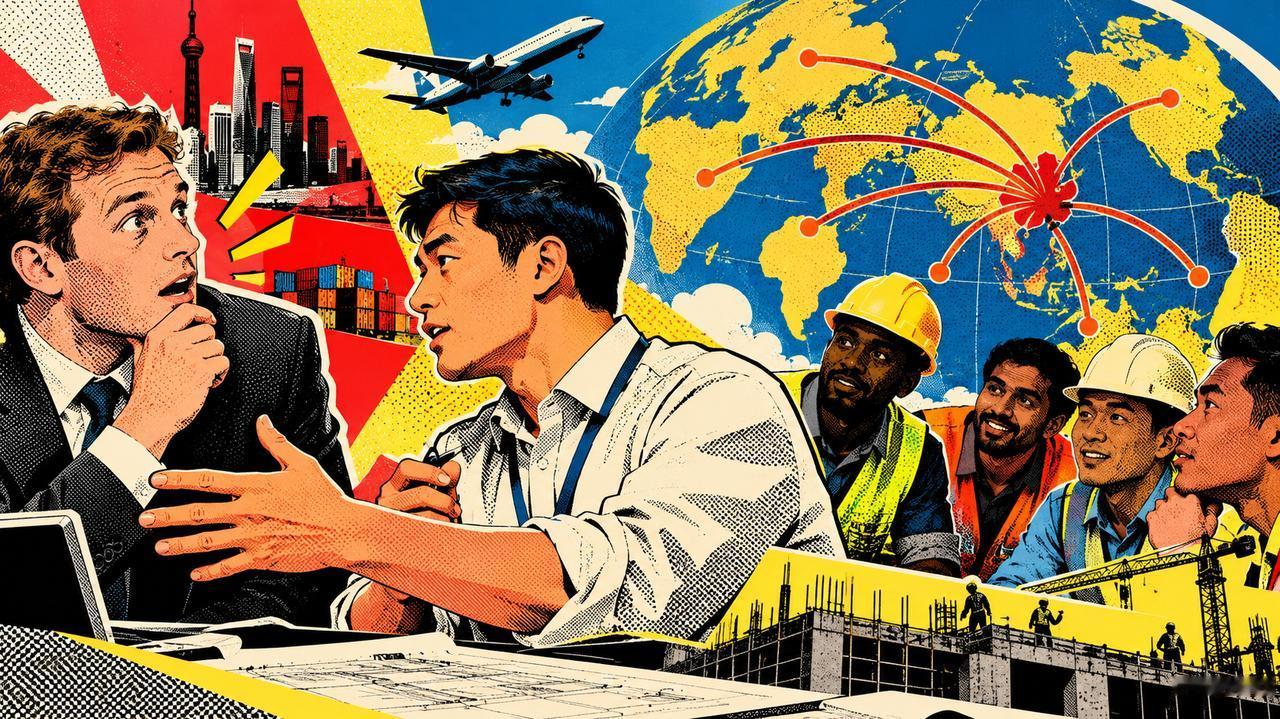 一位英国项目经理在海外平台发文告白，一夜爆火。

他来中国出差开会，原本准备好靠
