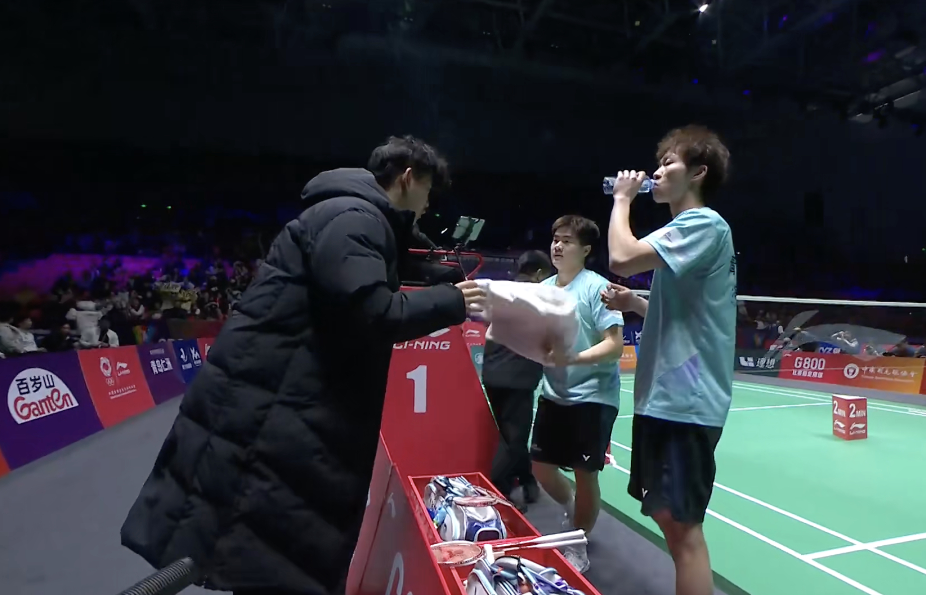 蒋振邦/梁伟铿 15-12 王昶/陈旭君羽超联赛羽超总决赛荣耀湘约