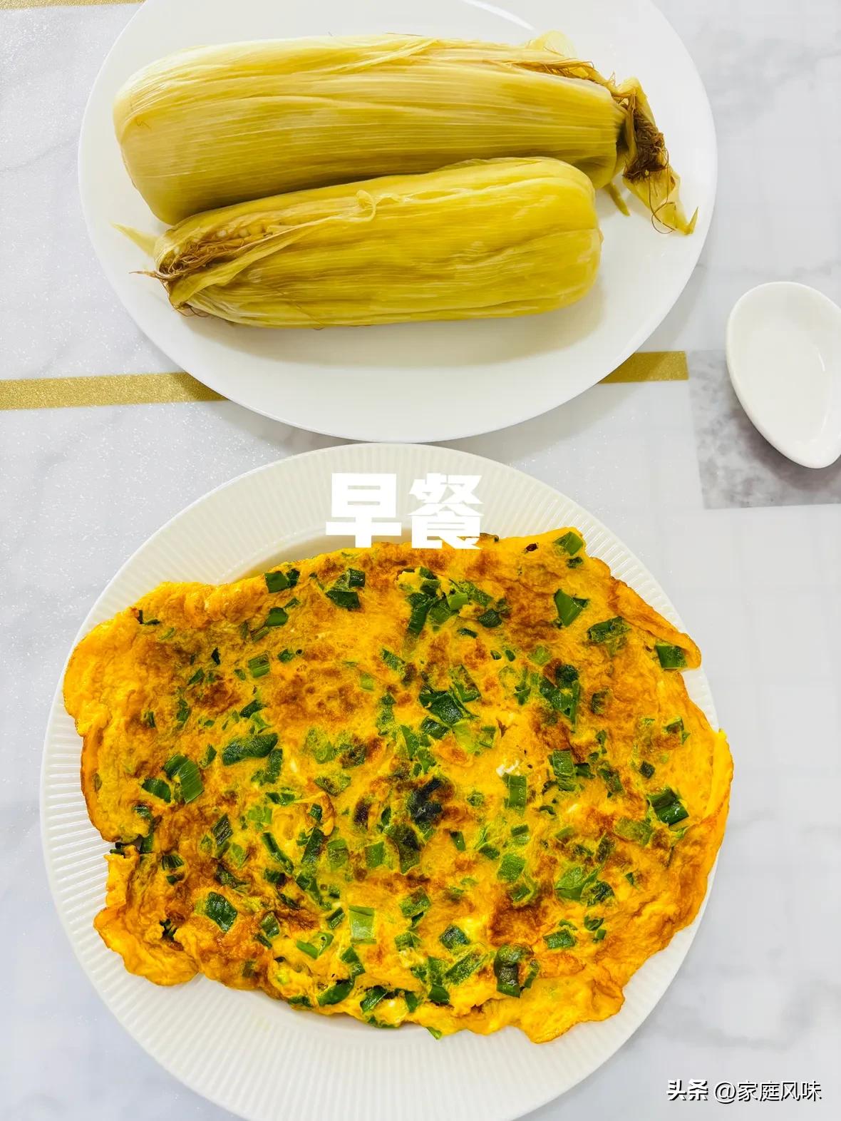 减脂餐
连续吃了十几天的减脂餐，从55公斤减到了53.6公斤✊
早餐主食以玉米和