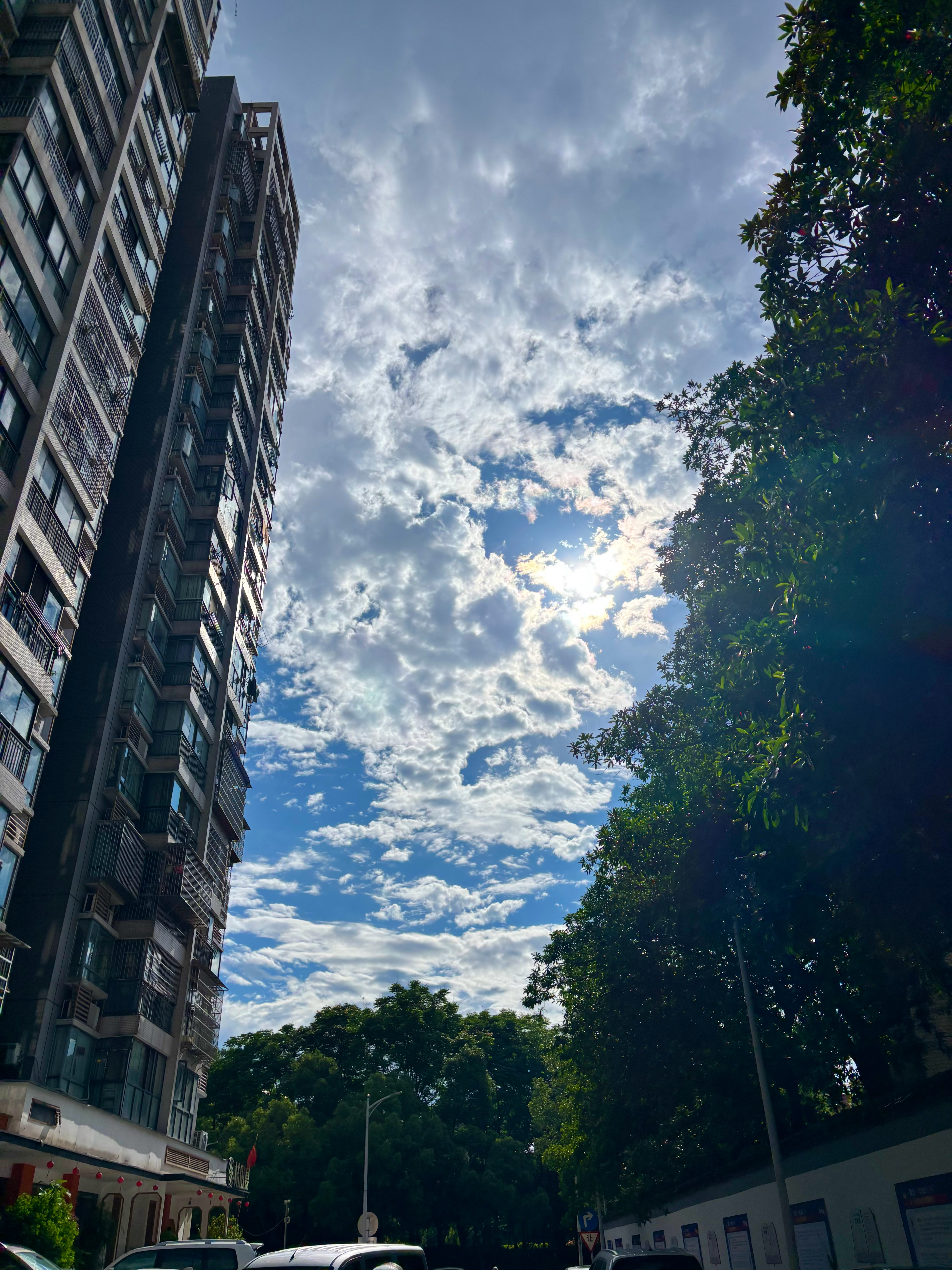 早安 林sir 你那边天气也是蓝天白云吗？ 