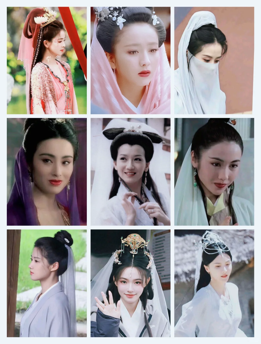 仙气十足：自带仙气的头纱造型