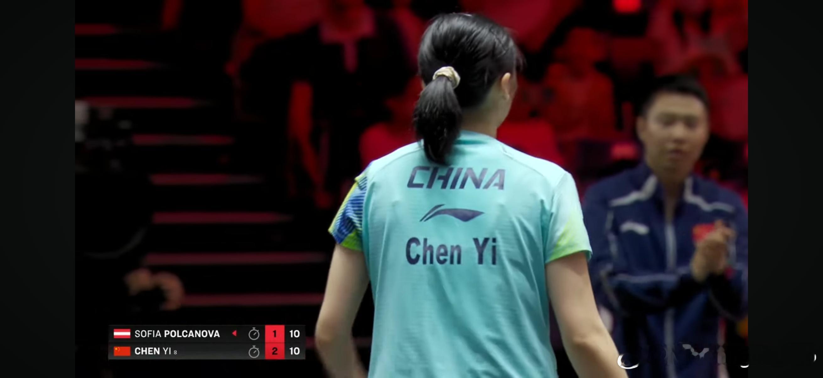 WTT新加坡大满贯2026 女单1/32决赛：🇨🇳陈熠3比1索菲亚·波尔卡诺