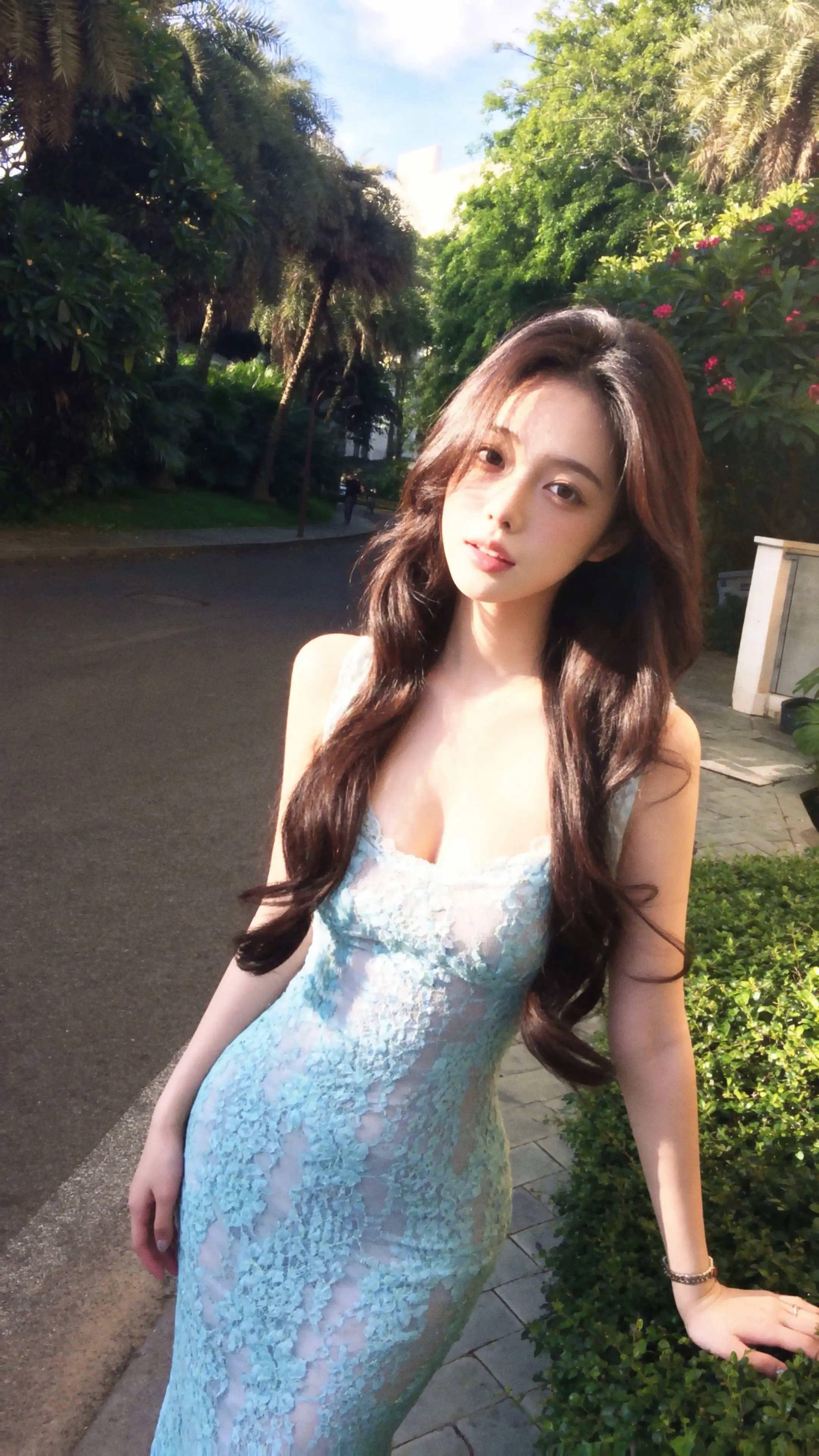 夏日chill穿搭 度假神裙 海边度假穿搭 少女感夏日ootd 氛围感拉满的穿搭
