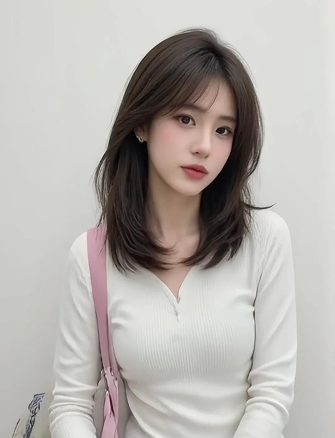 被吹爆的年度锁骨发，爱了齐肩锁骨发 锁骨发