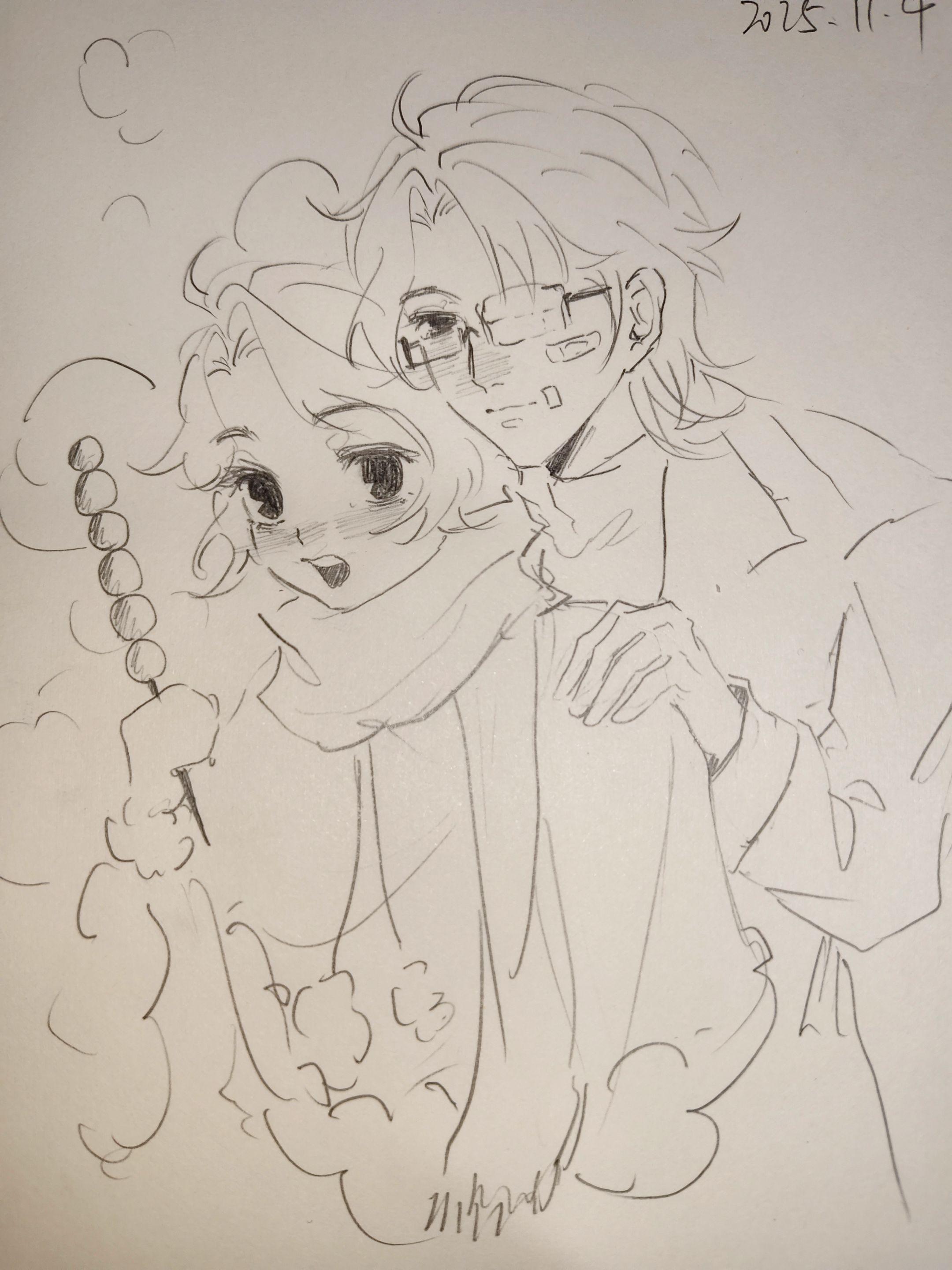 忘记发了，应该是立冬那天发来着😭。