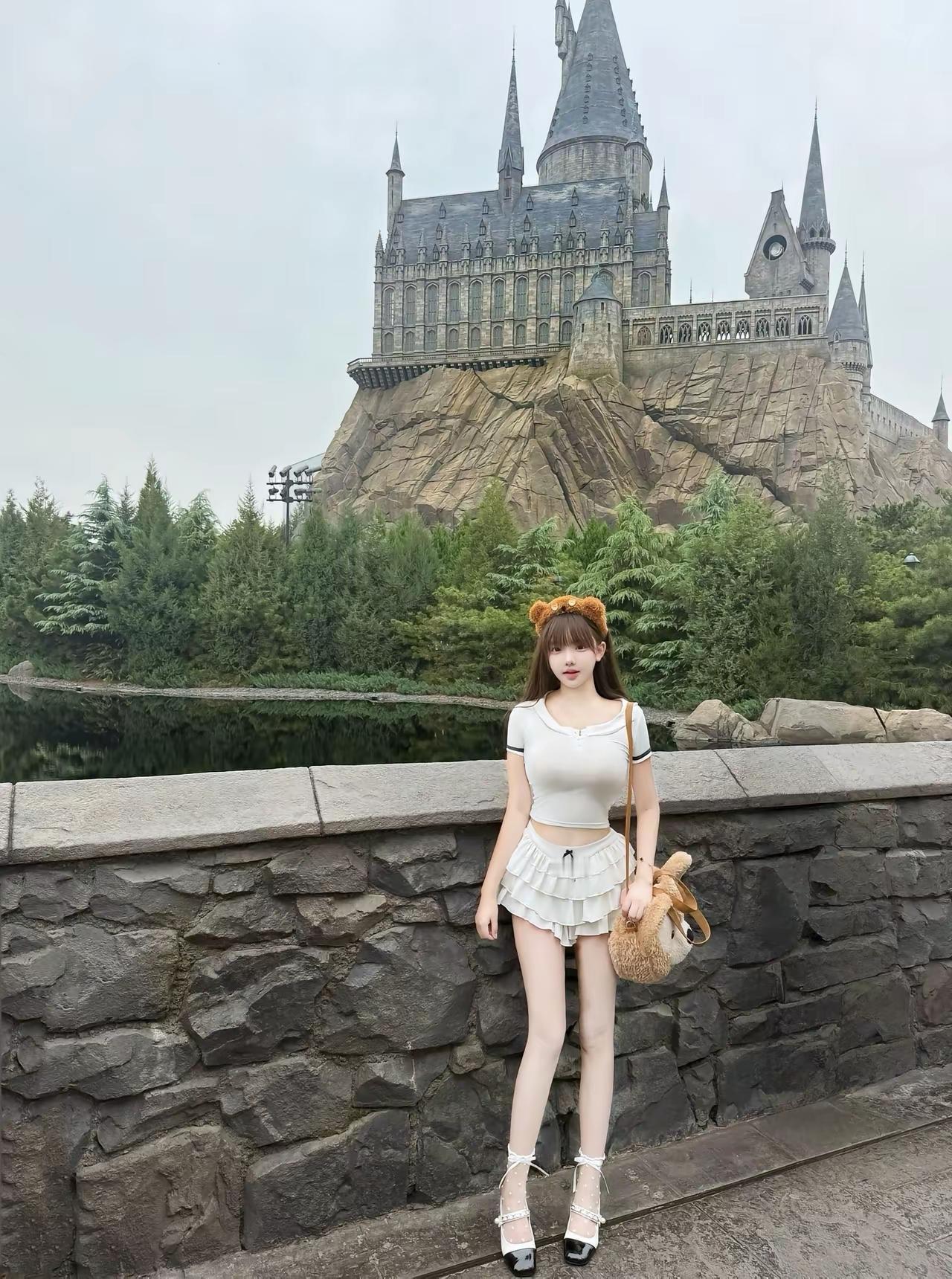 打卡梦幻城堡，少女心满满的一天👗🏰粉色童话打卡地