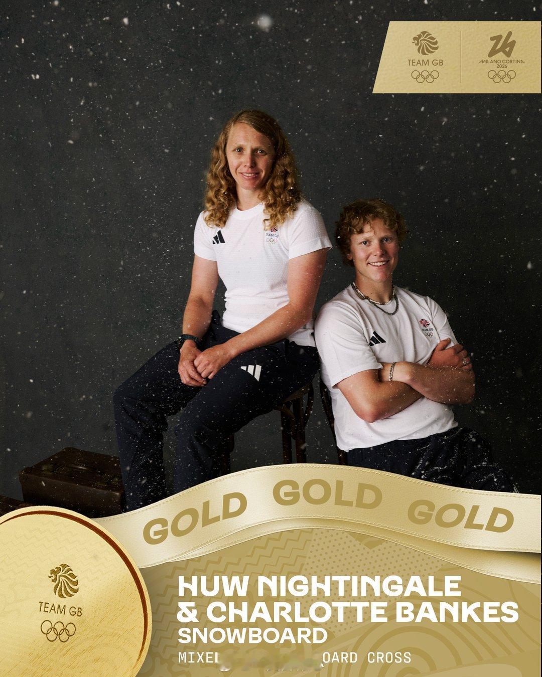 英国王室  今天爱丁堡公爵爱德华王子在意大利祝贺英国滑雪男选手Huw Night