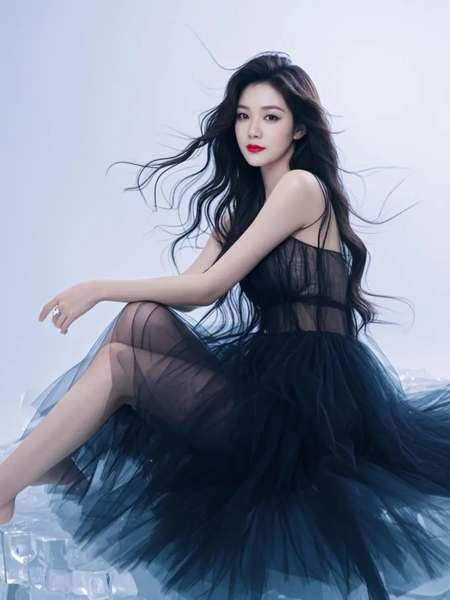 AI冰上绮梦 甜美写真 甜美小姐姐