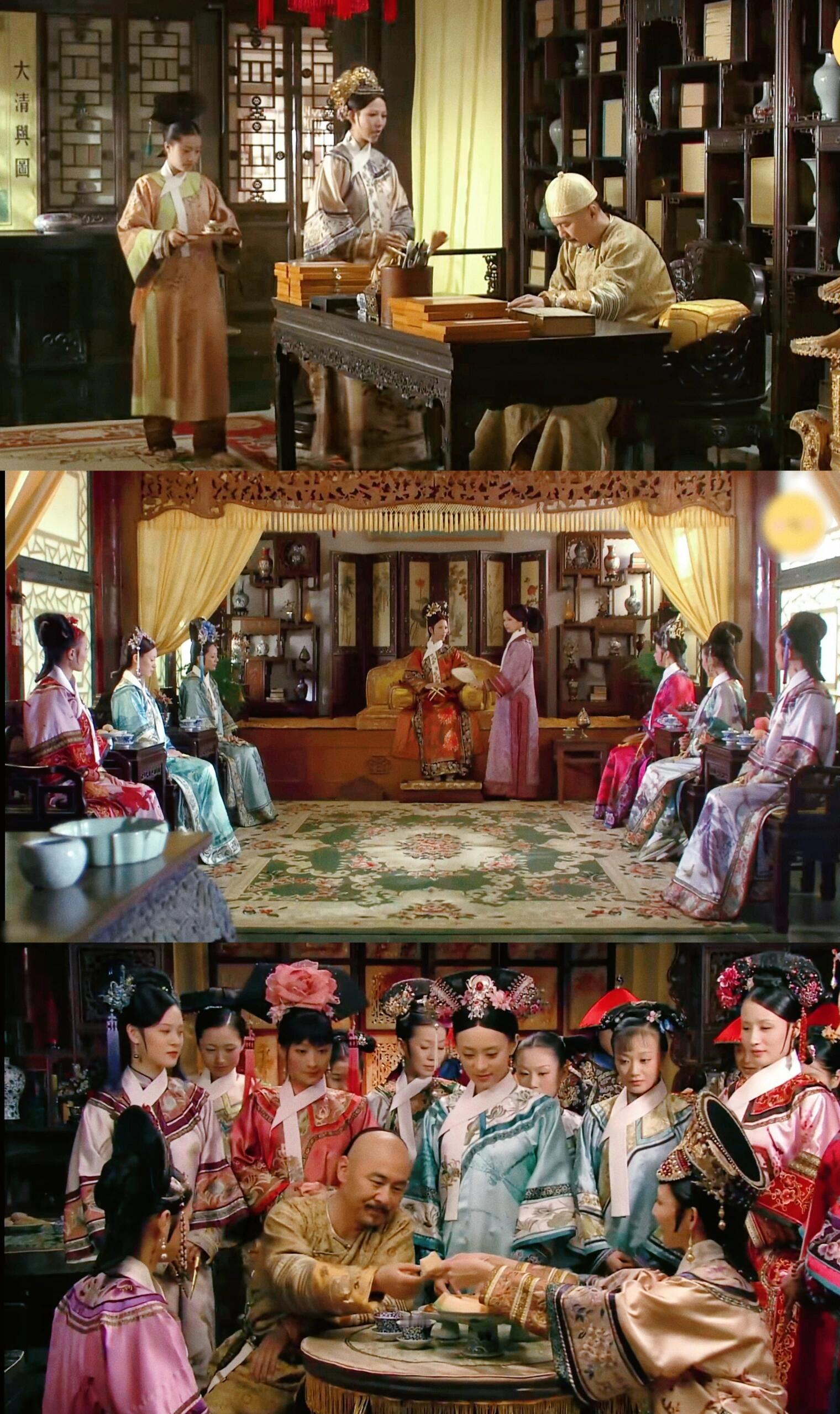 夸夸甄嬛传的构图 自然美观又不喧宾夺主[收到] [求关注][拜托] ​​​