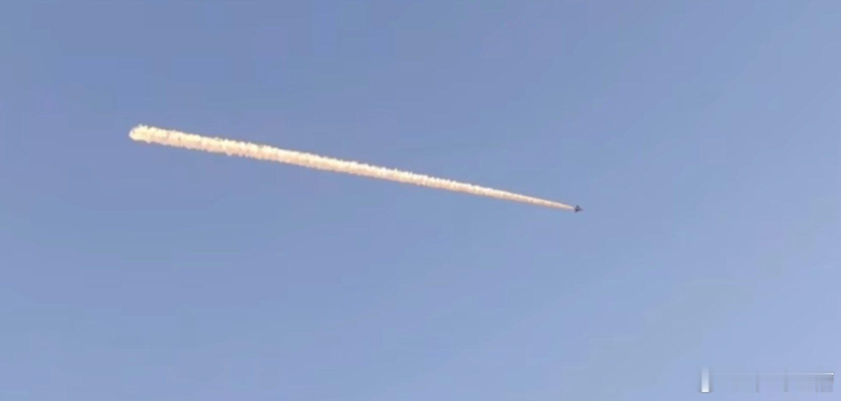 放油测试有一种空中凌波微步的既视感 