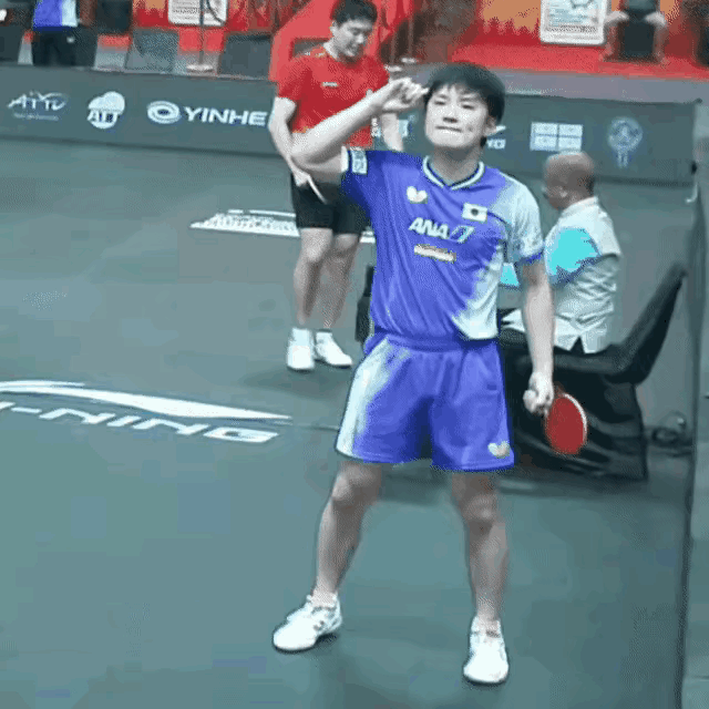 张本智和注定成不了世界第一，因为他违背了天道！
 
你看他和梁靖崑的比赛，赢了以