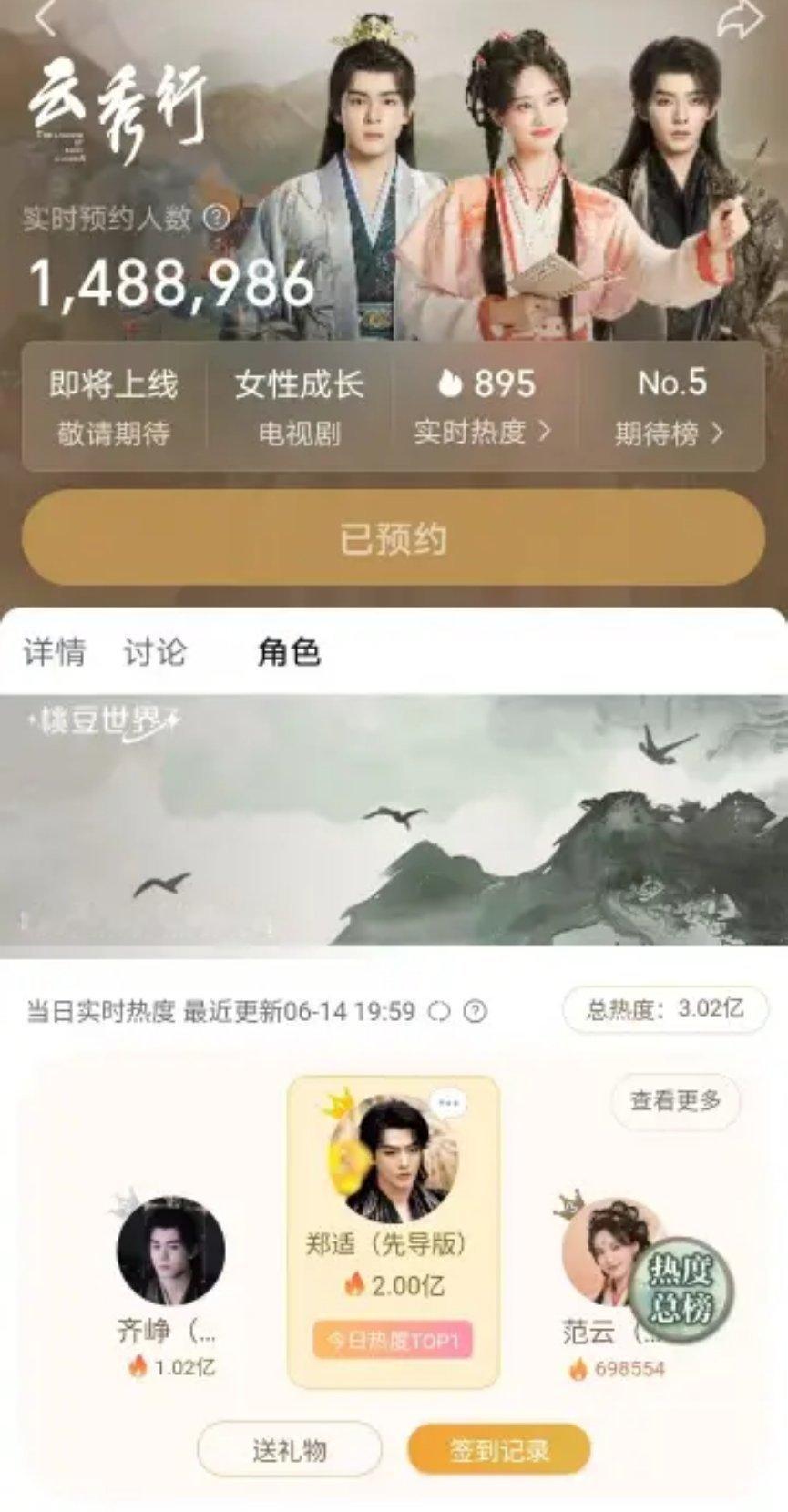 🎊🎊🎊🎊🎊🎊🎊🎊🎊🎊🎊爱奇艺首个未定档角色上线当日破2亿的