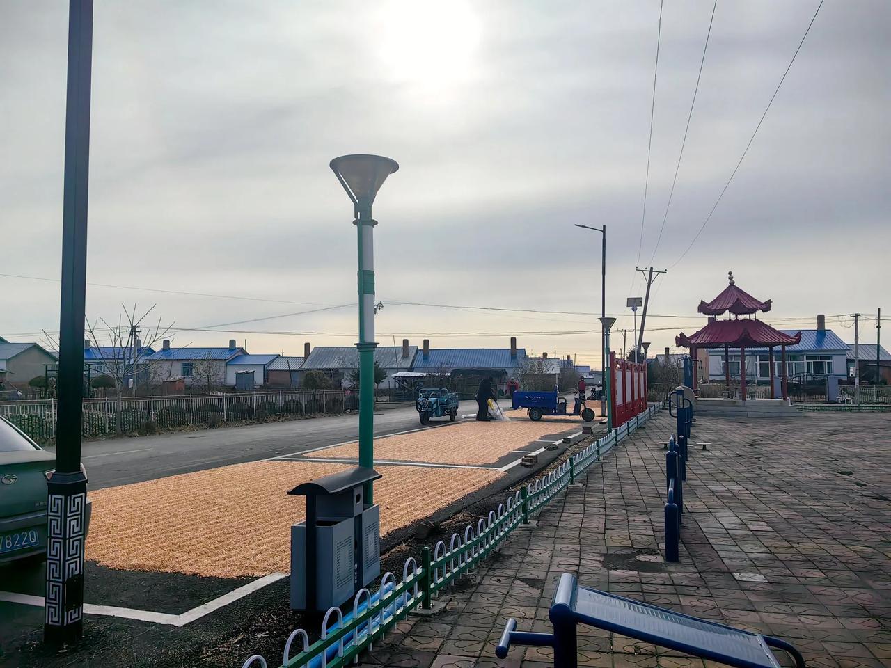 朋友在驻村，驻村是为了帮助农民致富奔小康。朋友属于县派的工作队队员，离家不远，驻