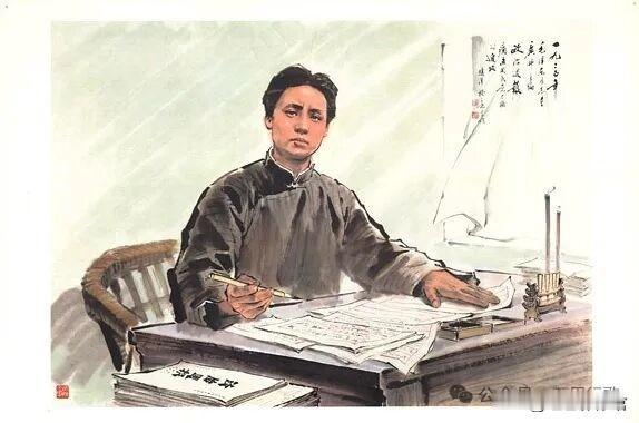 油灯如豆，深夜伏案写初心
油灯如豆，照亮深夜的案头。他写下的不仅是文字，更是救国