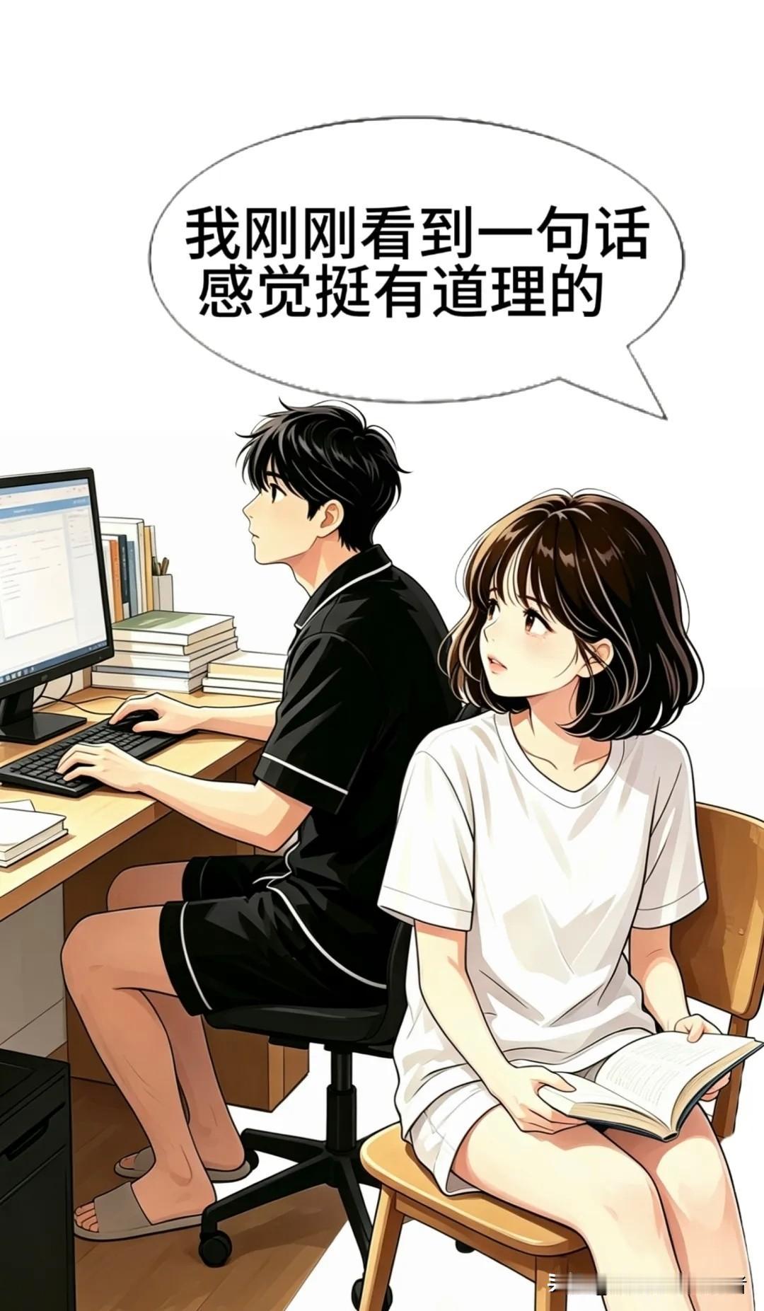 趣味漫画：老婆说早起15分钟做喜欢的事，老公：我喜欢睡觉。老婆的反应亮了夫妻日常