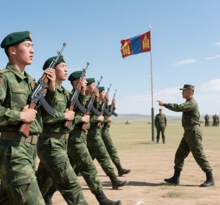 2026 年 5 月 26 日凌晨，蒙古国军队乘专列抵达二连浩特国门。一场联合军