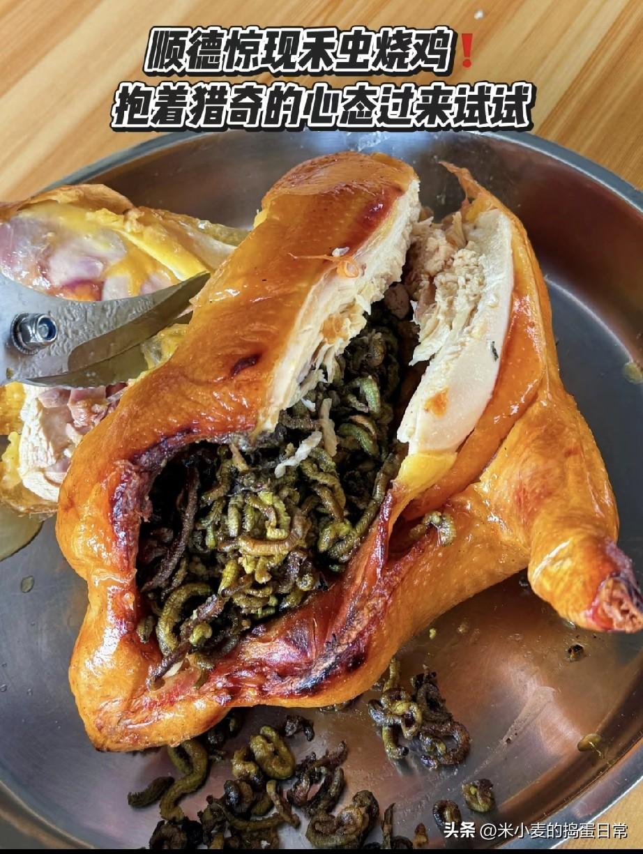 禾虫烧鸡，260元一只还得抢，值吗？
 
在顺德找吃的真的要靠缘分！今天挖到一家