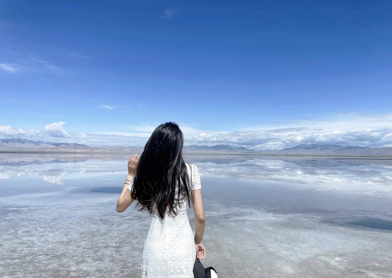 哇，是天空之镜耶～上热门 御姐旅行 无滤镜的美