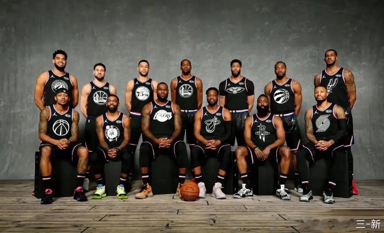 今年NBA全明星正赛，有6名球员是生涯首次入选：诺曼-鲍威尔、贾马尔-穆雷、杰伦