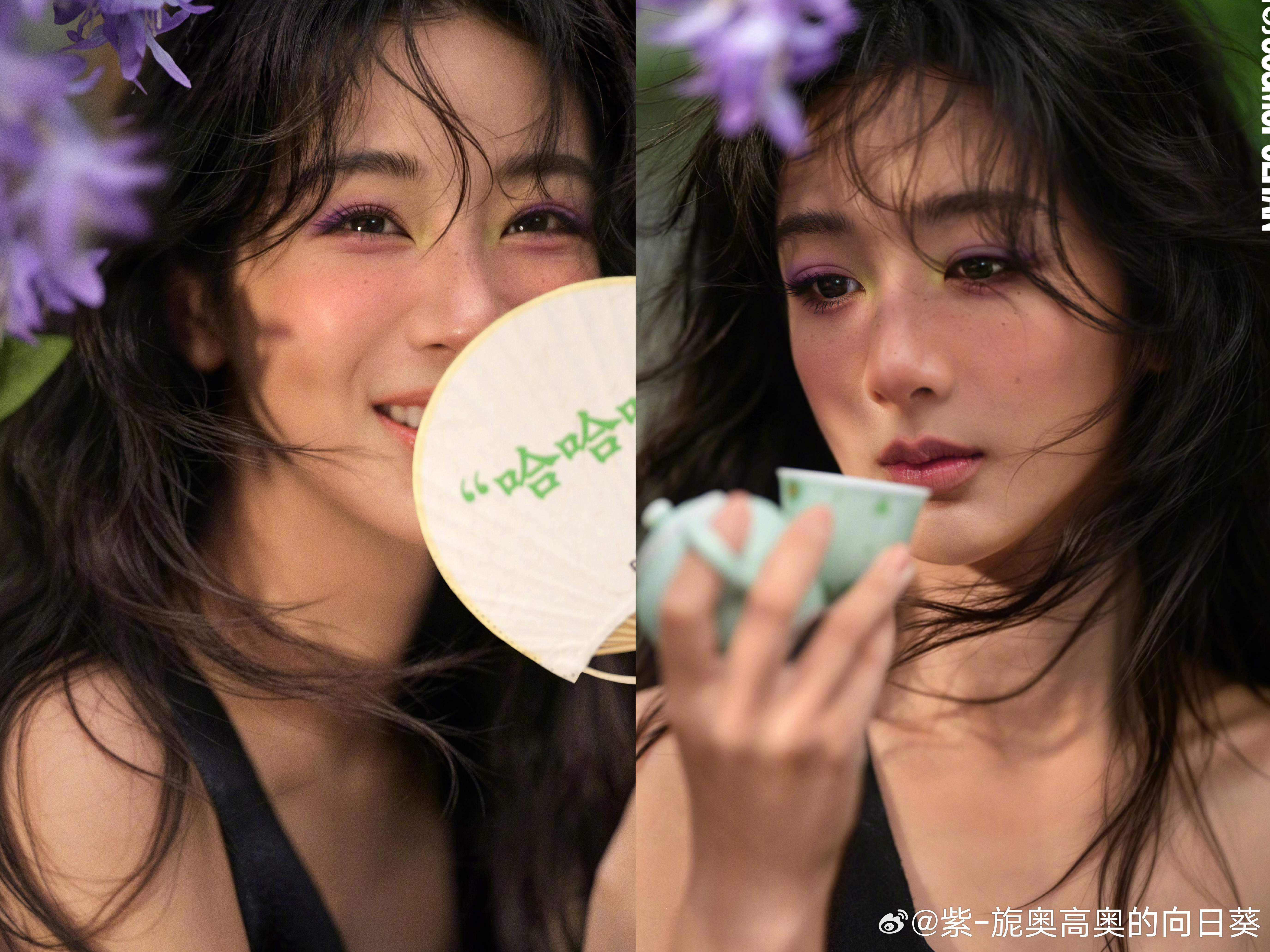 时尚COSMO金九内页💜杨紫 💜杨紫COSMO紫阙京华大片 每个角色都是她身