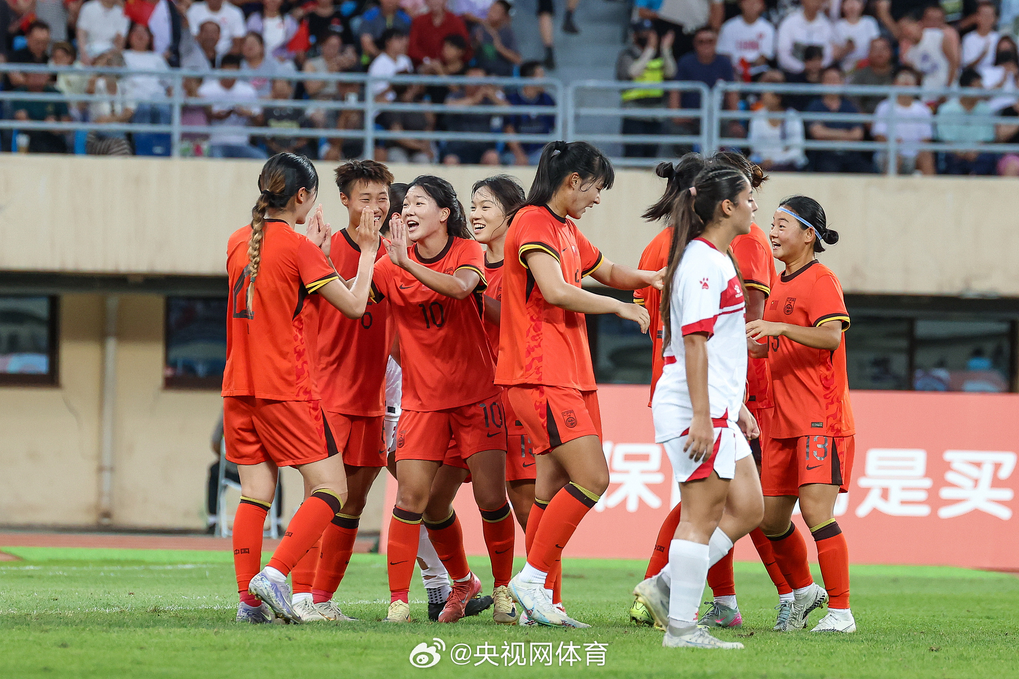 中国U20女足晋级亚洲杯​U20女足亚洲杯资格赛第3轮，中国女足U20主场8-0