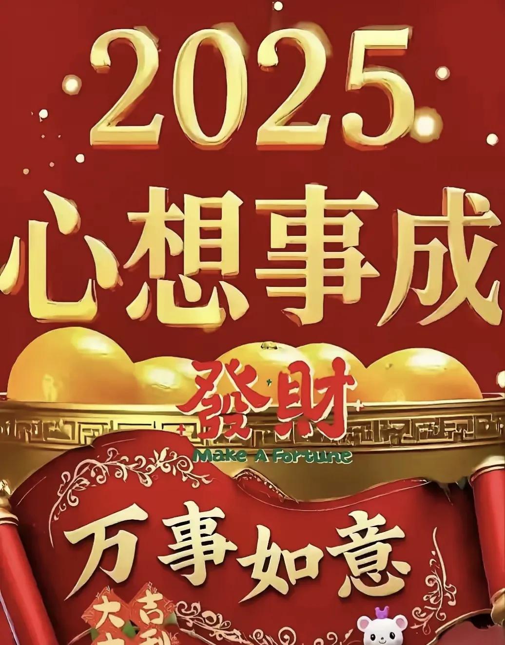 2025年，所愿皆所成！