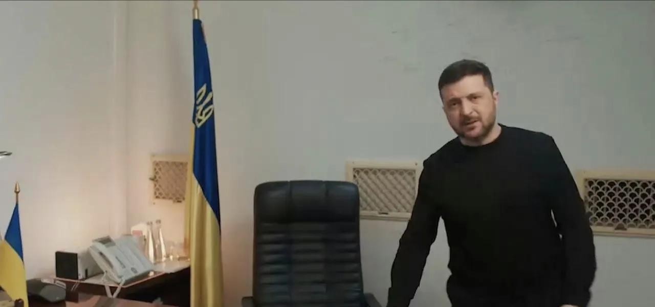乌克兰总统泽连斯基首次向媒体展示了他在2022年至2024年期间长期藏身的班科瓦
