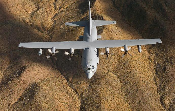 每天认识一件兵器 美国EC-130H“罗盘呼叫”电子战飞机EC-130H“罗盘呼