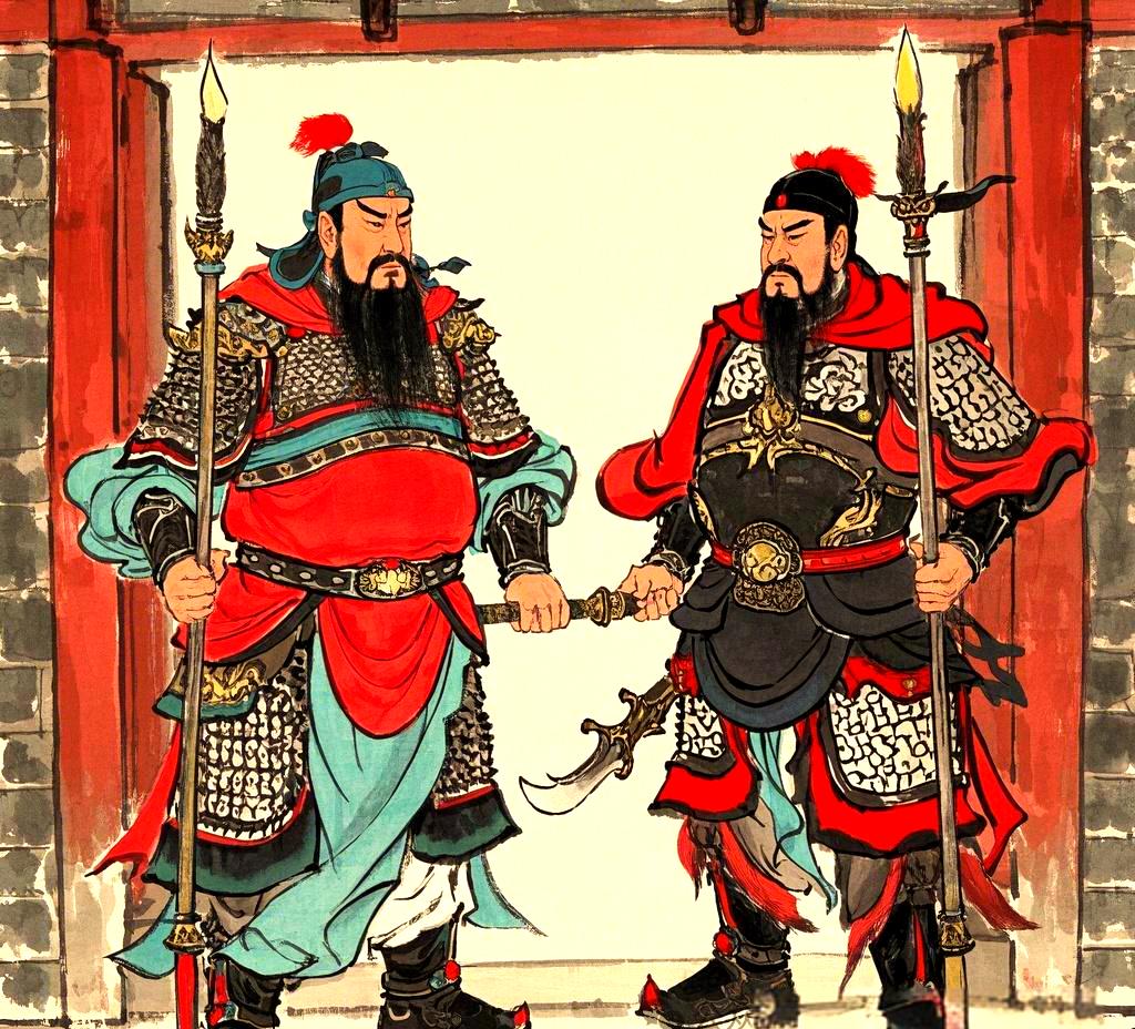 秦琼跟尉迟敬德根本就不是一个档次：他只是李世民一杆枪、一柄锏。

过年贴那门神，