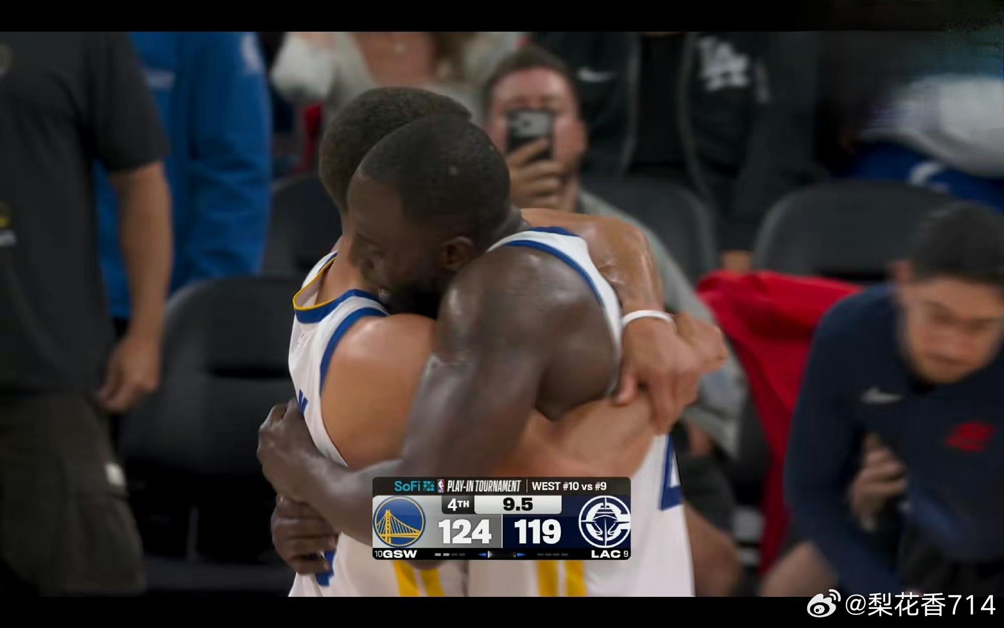 今年NBA附加赛简直太好看了！勇士今日赢球四大功臣！其一，老霍末节连续命中4记三