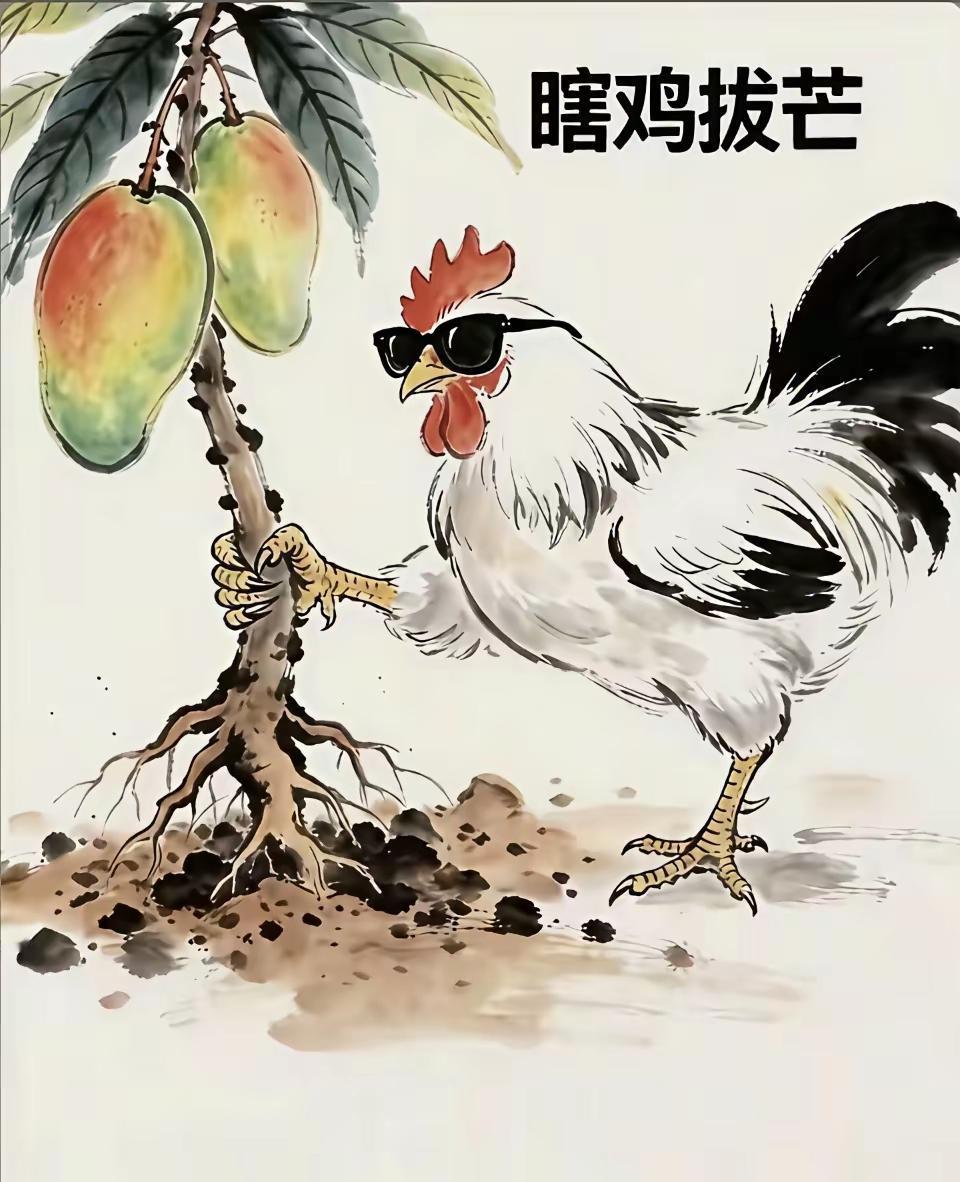瞎鸡   拔芒