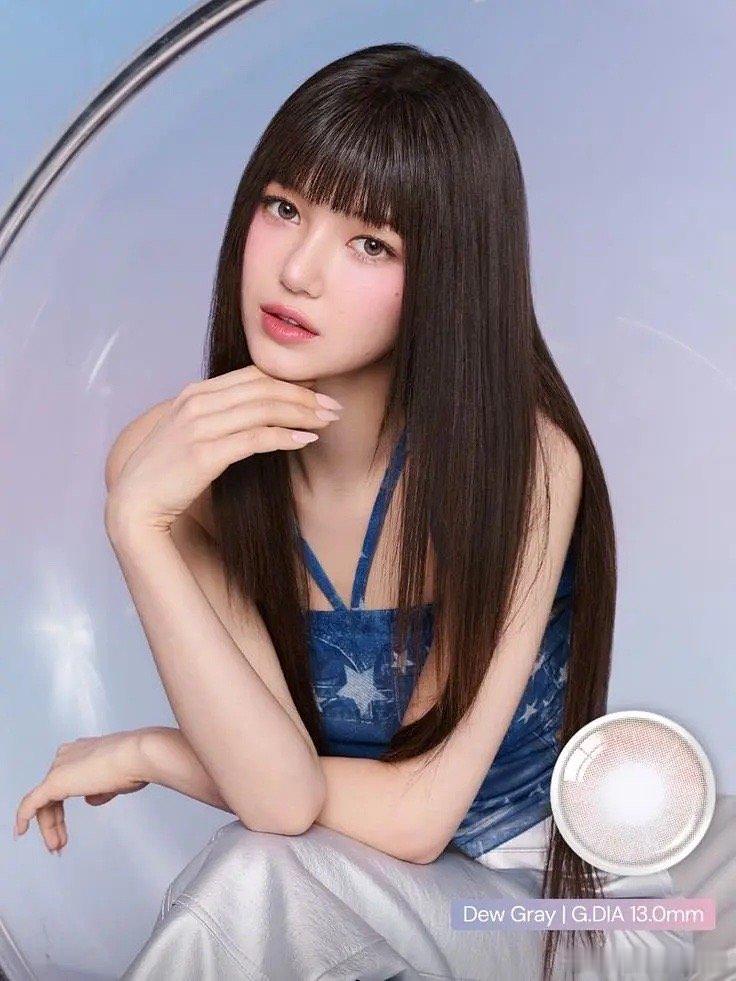 丹尼尔离开组合后的第一个代言来啦OLENS隐形眼镜今天宣布和丹尼尔单独签订广告合