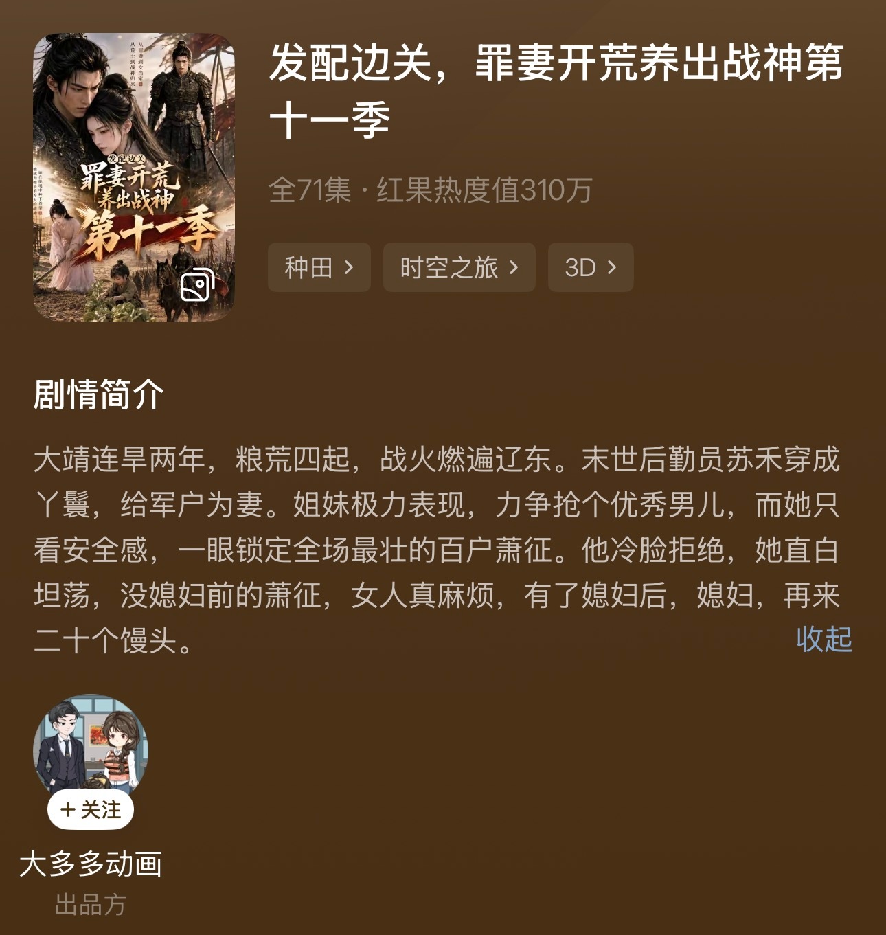 提名红果ai漫剧中的平平无奇大水货 ​​​