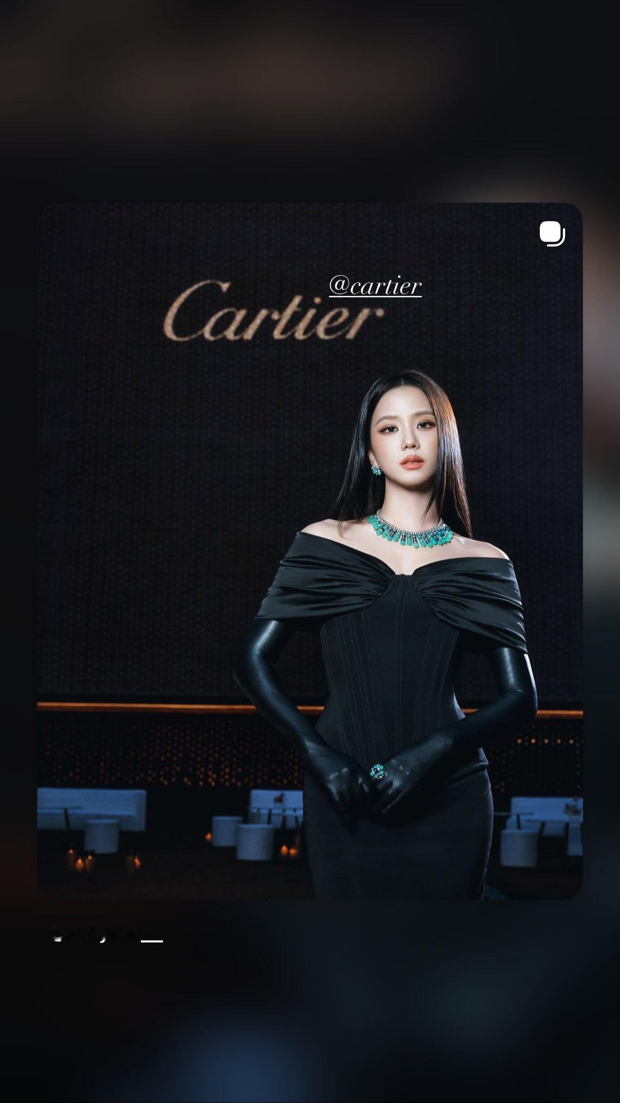 BLACKPINK[超话]  【IG】260908更新 出席 Cartier卡地