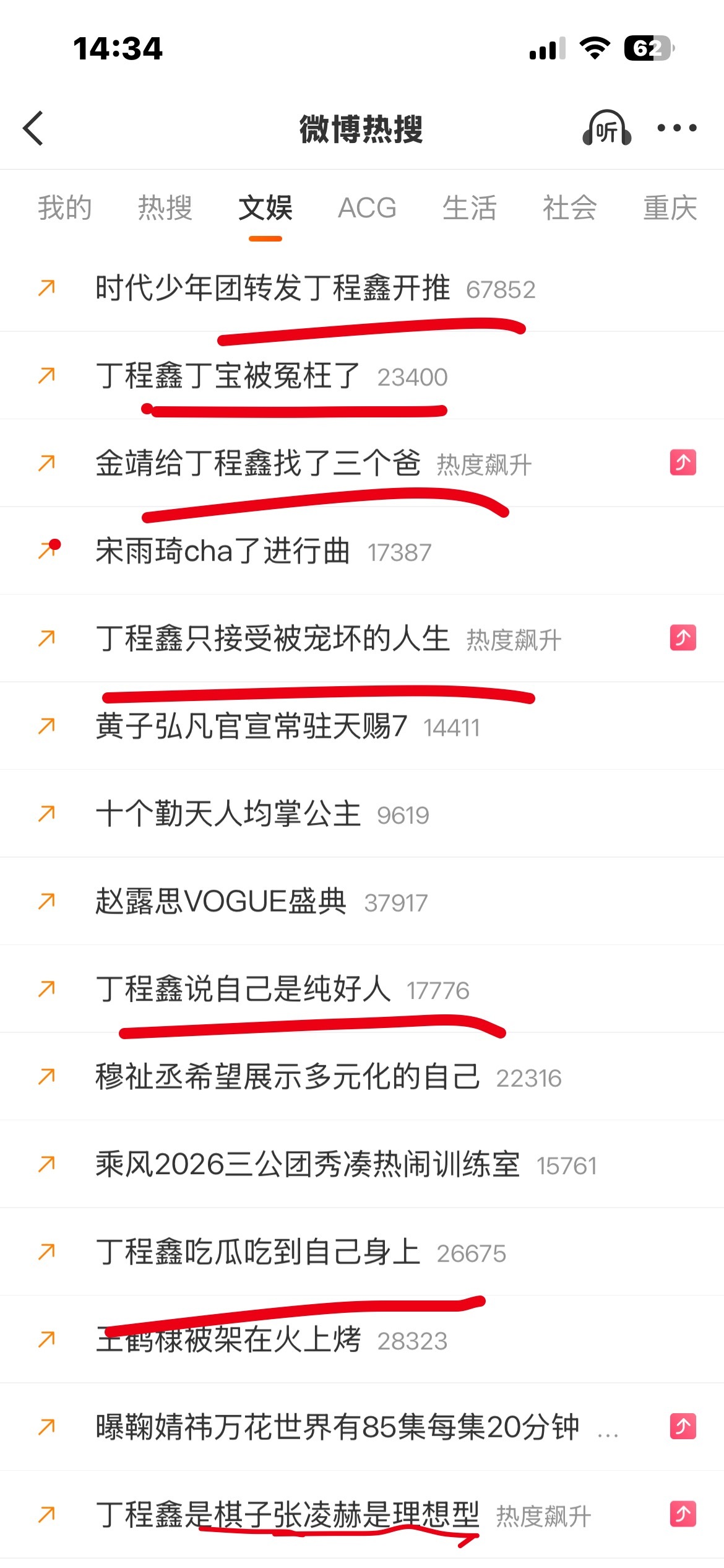 丁程鑫开推你崛起吧 