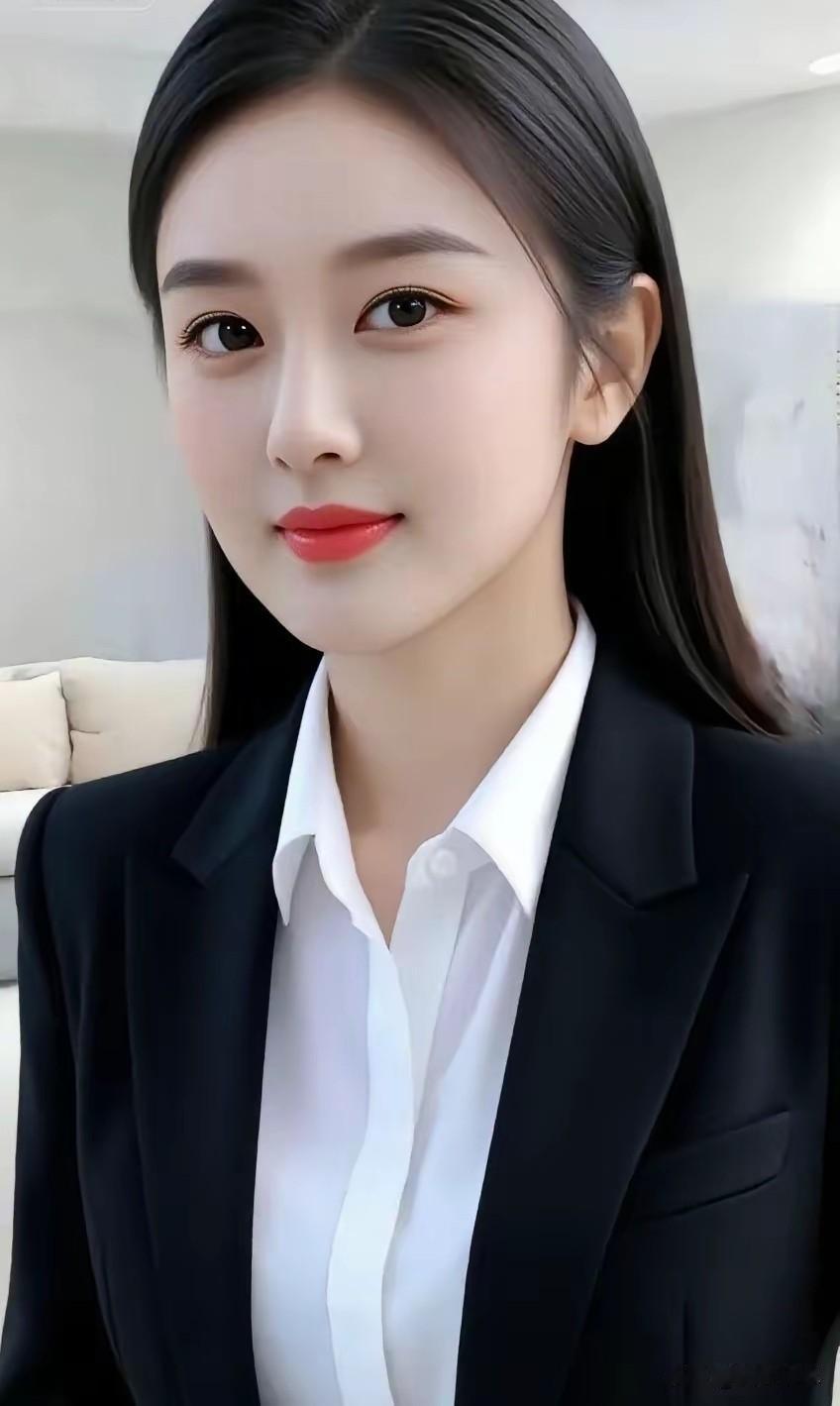 职场美女，气质满满！气质职场女孩 职场美人照