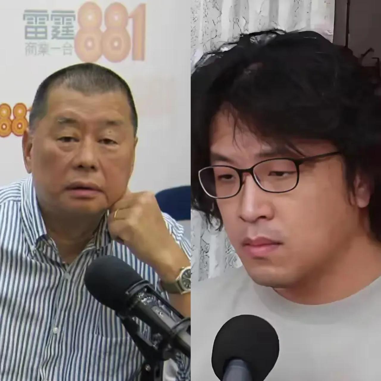 沈伯洋现在焦虑了，港独头目黎智英被判20年监禁，这辈子大概率要在监狱里度过，这就