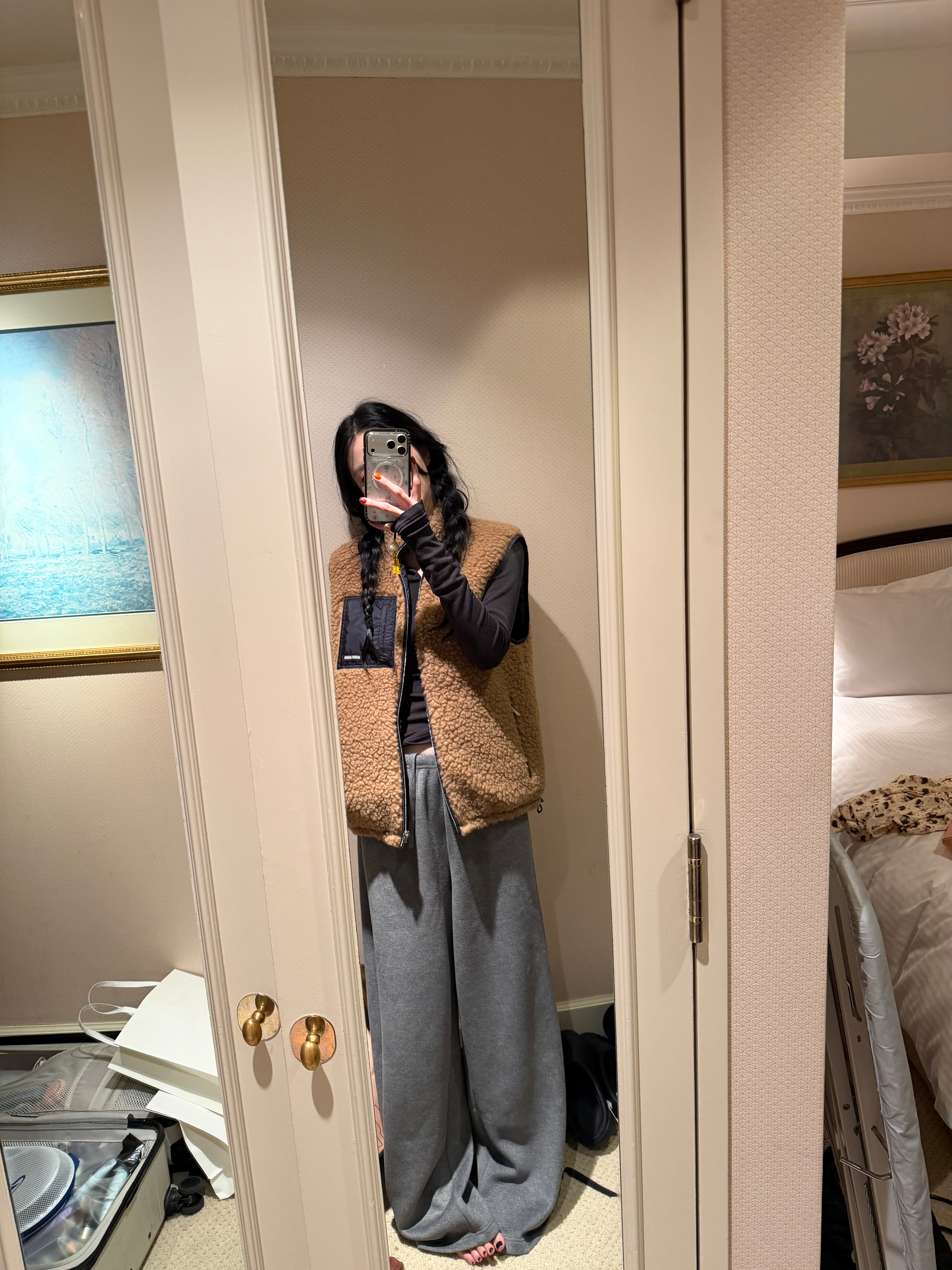 新买的miumiu 羽绒马甲是不是很不错！ ​​​