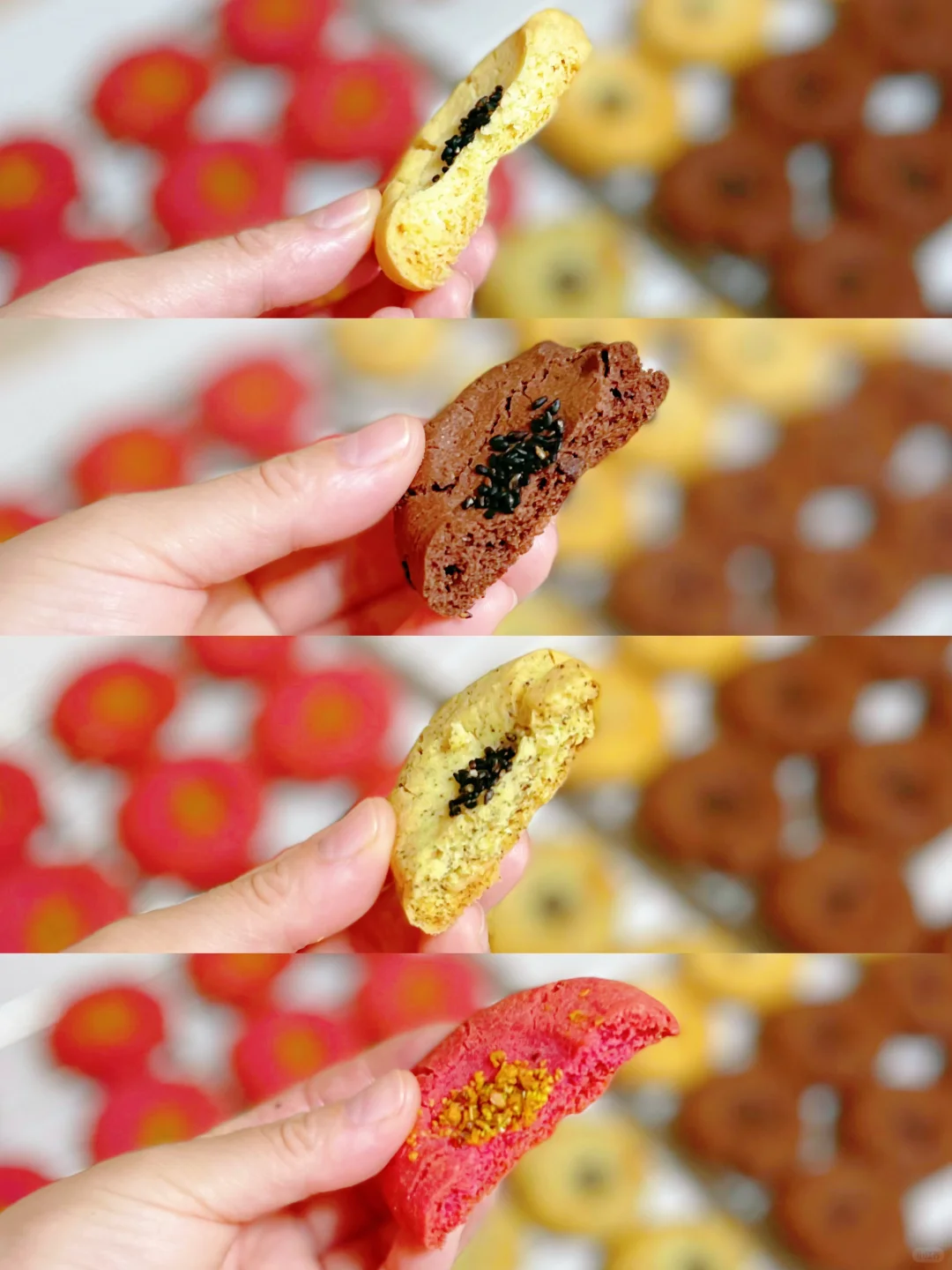 万能桃酥可以做多种口味香甜酥脆、酥到掉渣