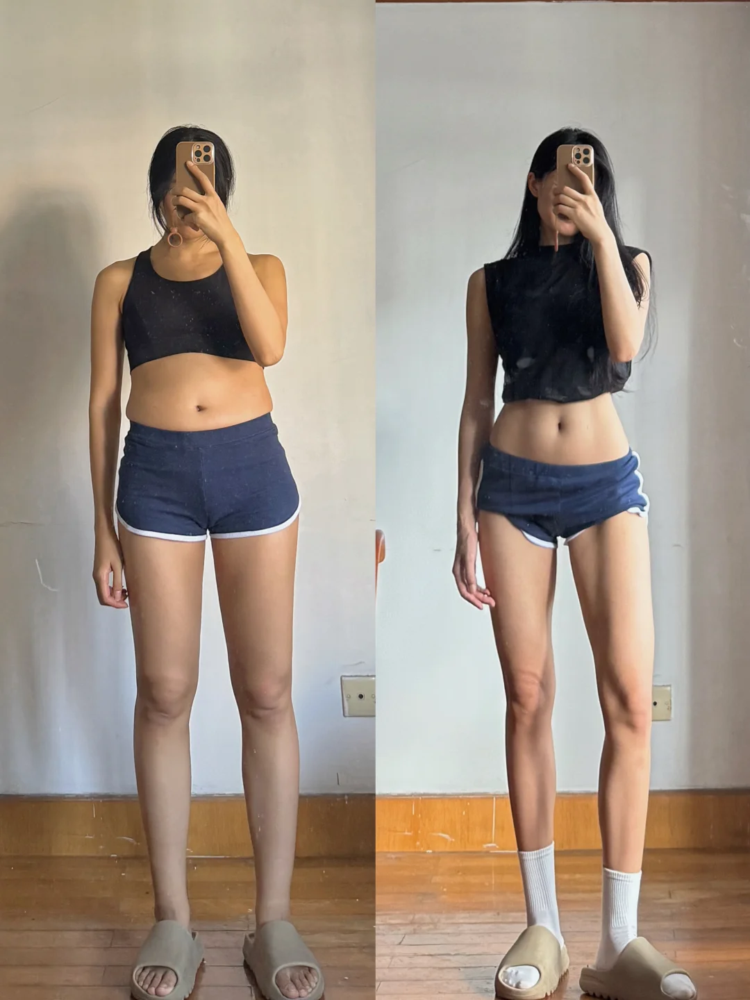 三个月瘦了22斤｜出线条感的一周吃练计划表~