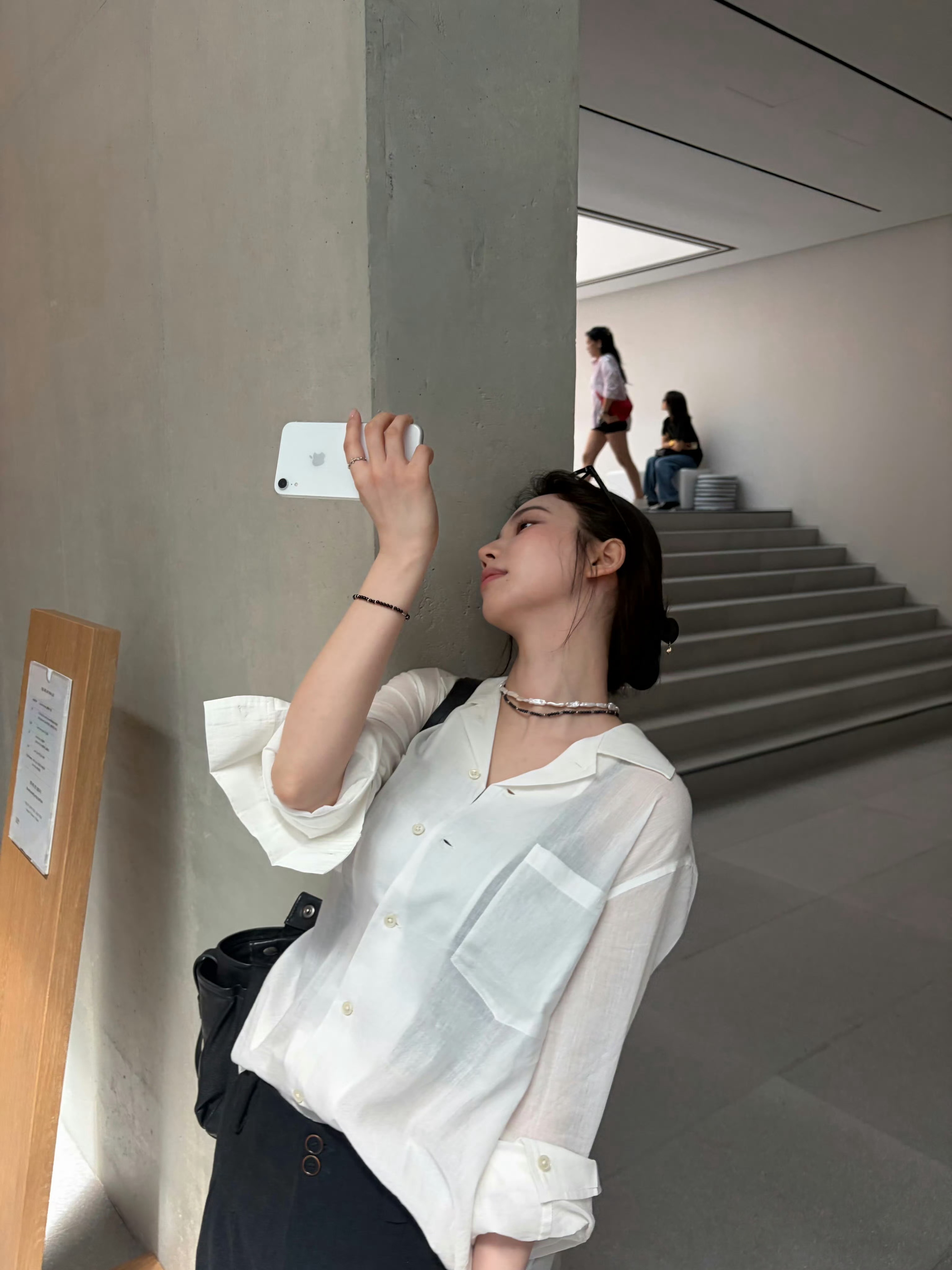 爱逛博物馆的柳智敏 ​​​