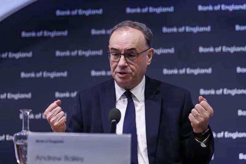 加息预期飙升后，英国央行行长紧急降温
3月19日，英国央行行长贝利在接受BBC记